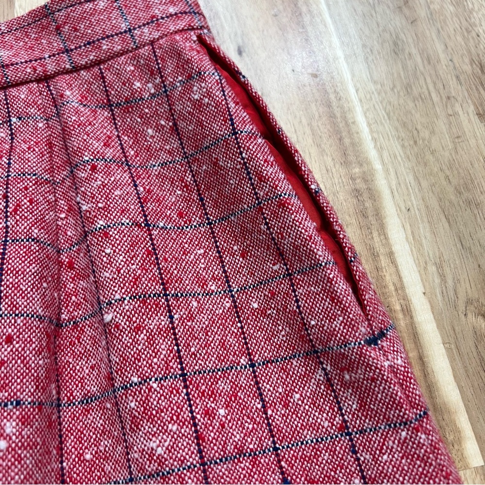 Vintage Pendleton Wool A-Line Button Front Midi S… - image 7